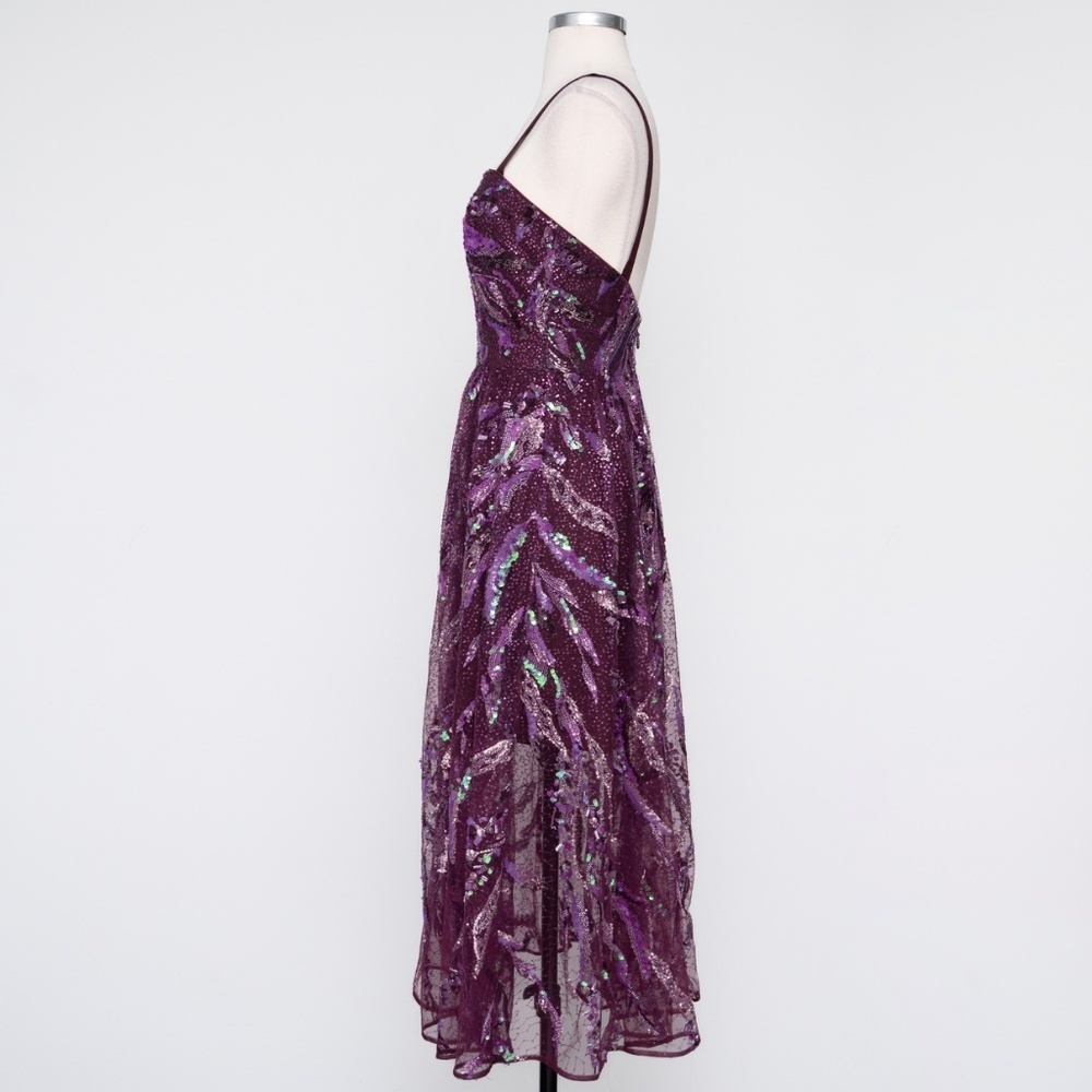 Dress The‎ Population Violet Sequin Cassandra Dress XS - Picture 6 of 12